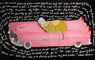 Bette Blank - Pink Cadillac artwork