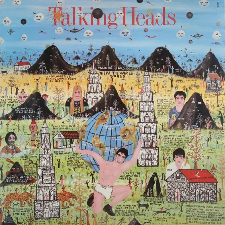 Howard Finster's album cover for Talking Heads