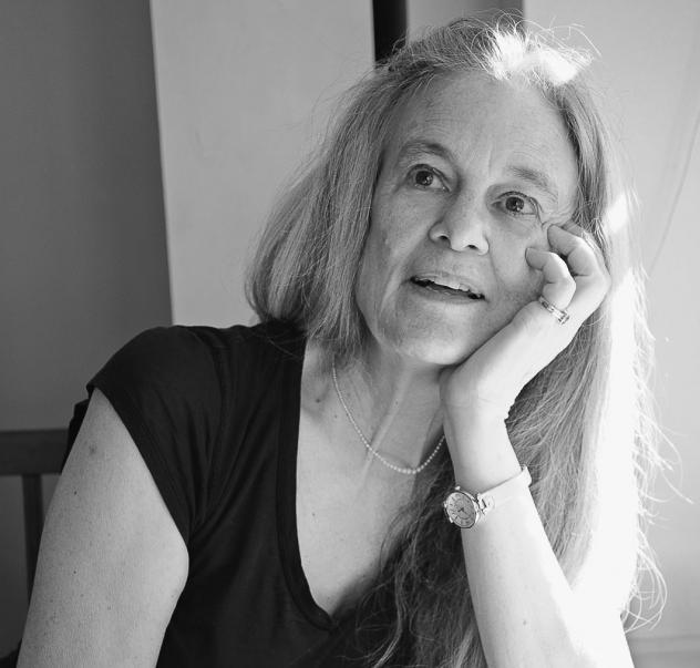 Poet Sharon Olds photographed by Hillery Stone